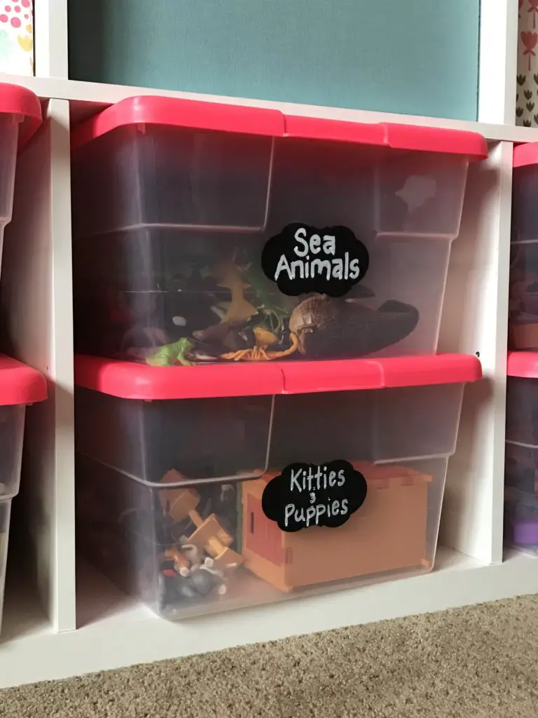 Organize Your Kids Toys totes
