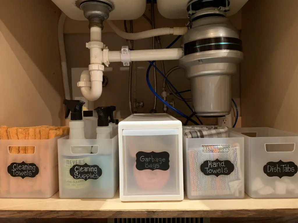 Full image of under our kitchen sink
