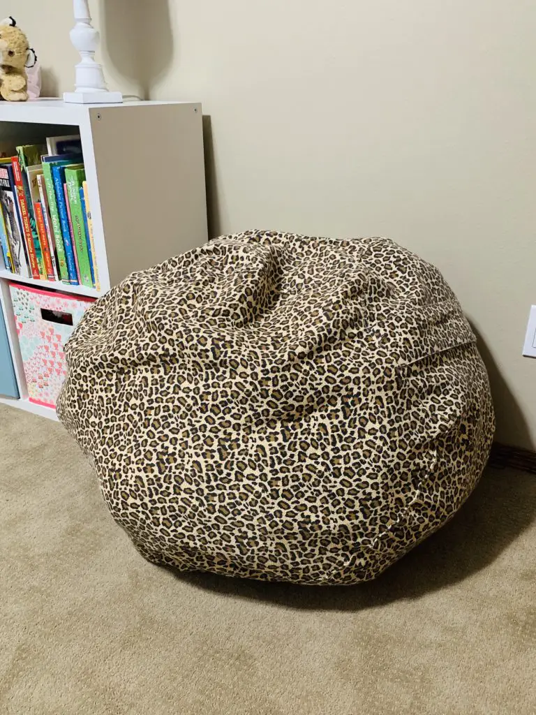 stuffed animal bean bag
