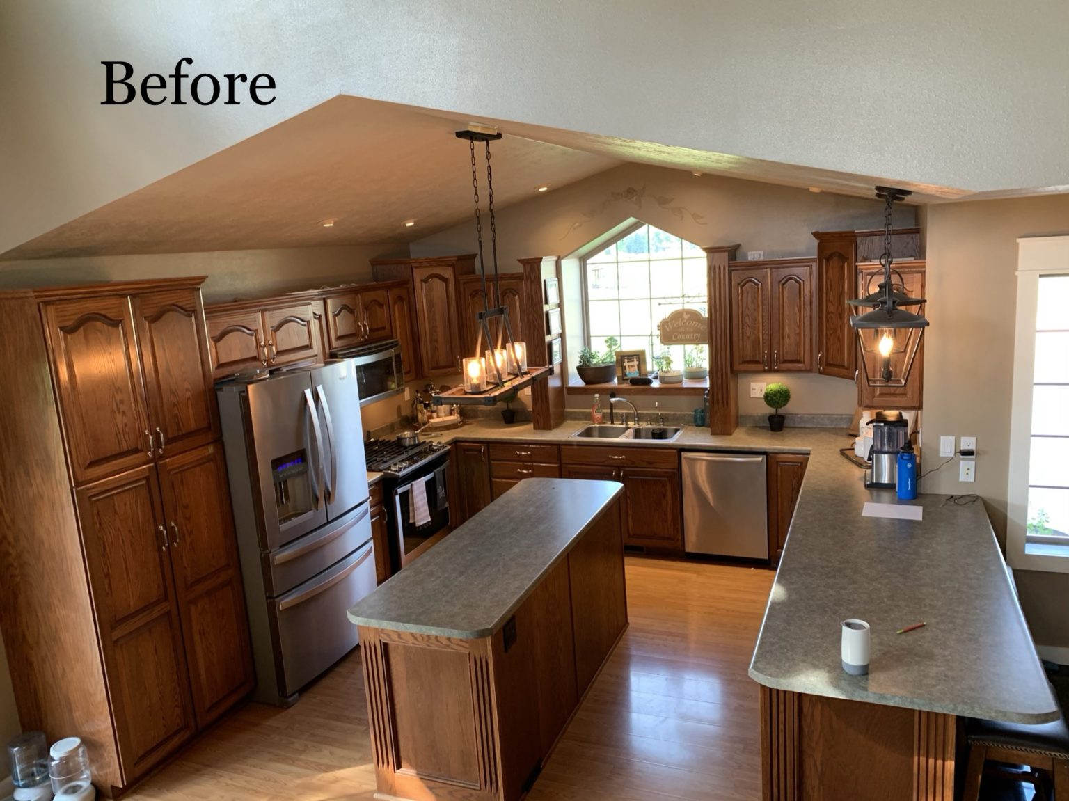 DIY Kitchen Remodel - On A Budget - Tidy Little Tribe